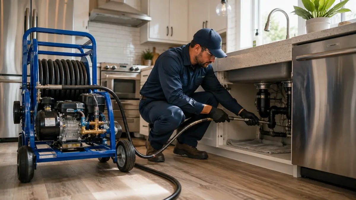 Kitchen Drain Hydro Jetting in Point Mugu Nawc