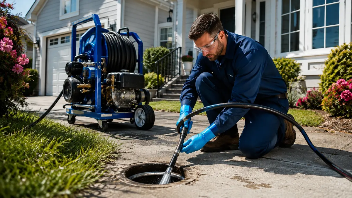 Residential Hydro Jet Drain Cleaning in Point Mugu Nawc